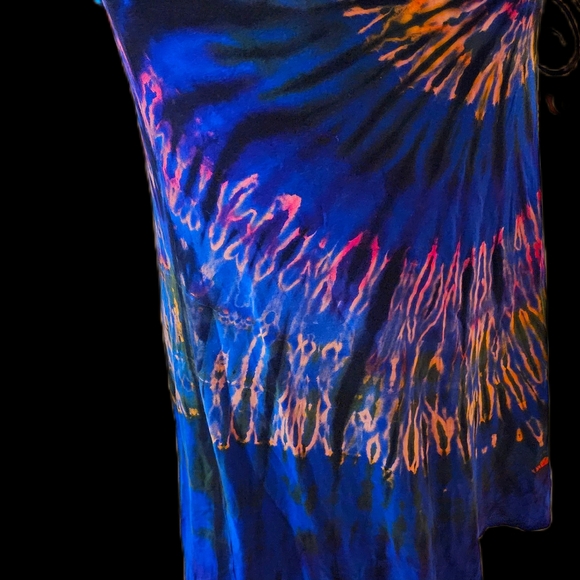 TIE DYE Rayon Stretchy Long Flare Skirt-**4 Colors Avail*** NEW OS - Picture 9 of 9
